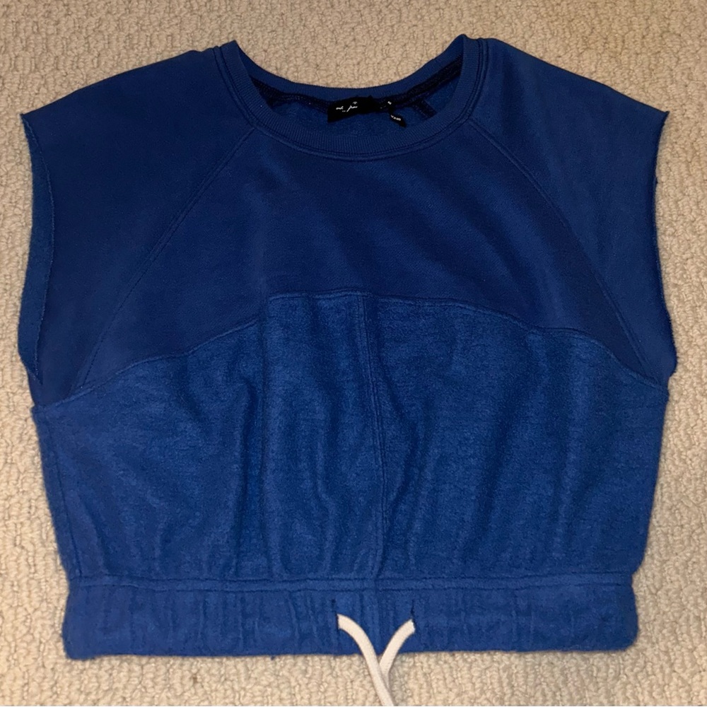 Urban Outfitters Blue Cropped Sweater